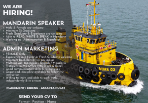 Mandarin Speaker &amp; Admin Marketing 8 Dec 2025