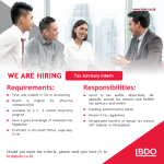 Tax Advisory Intern